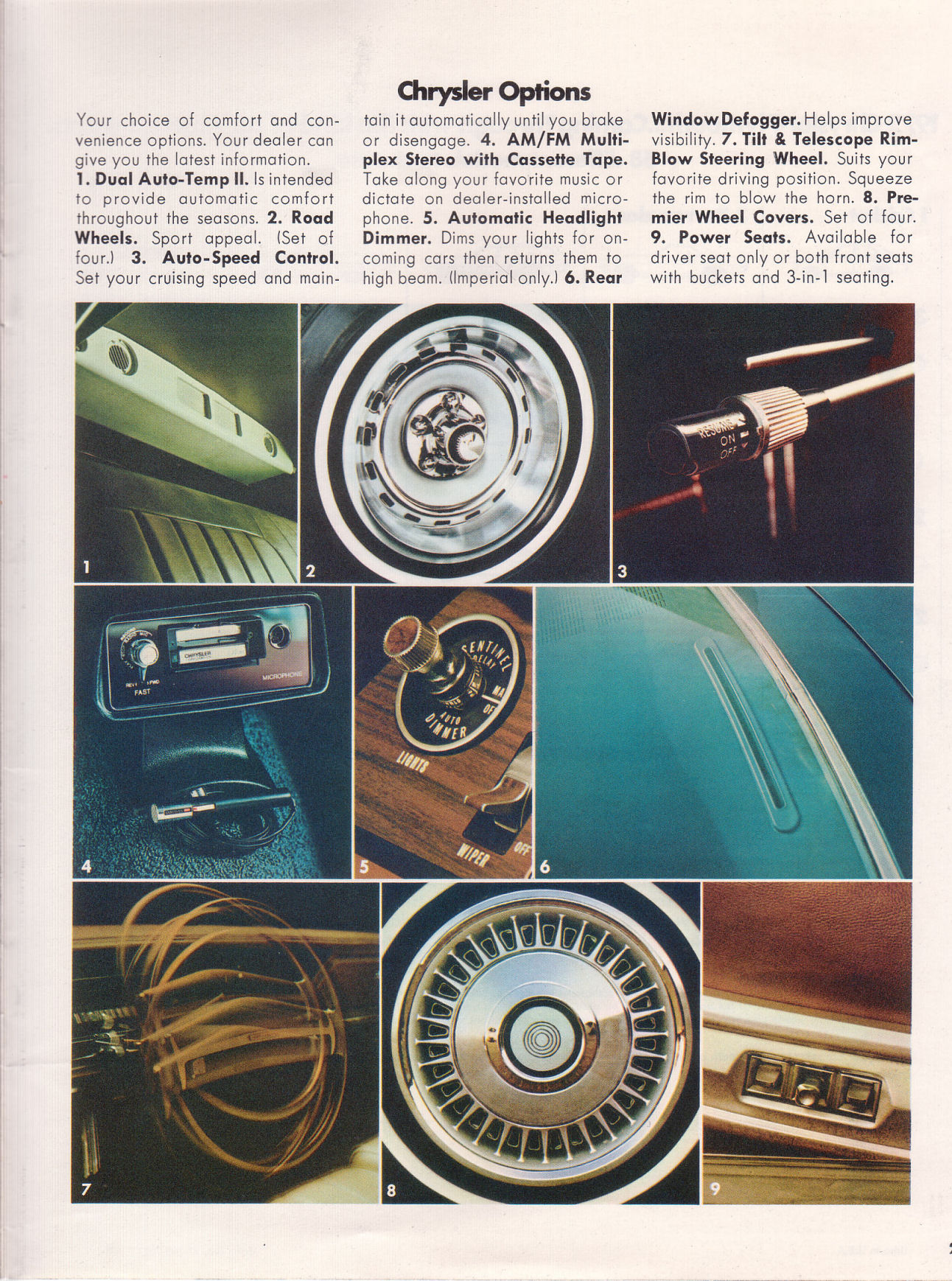 1972 Chrysler Plymouth Brochure Page 9